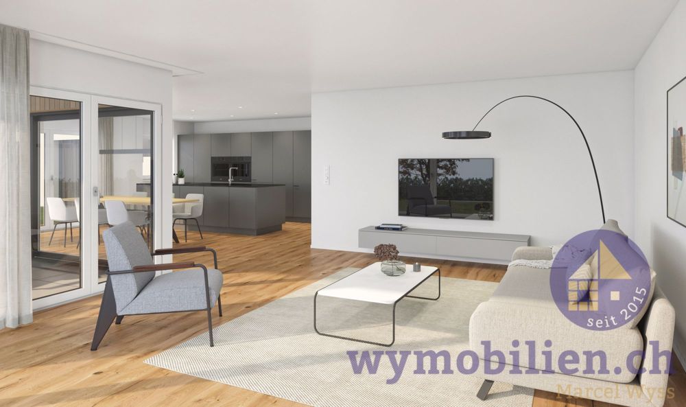 Wohntraum mit 4.5 Zimmer im 1. OG (Whg 522-3) - Einzug ab Sommer 2026 - Wohnbereich (Whg 1,3)