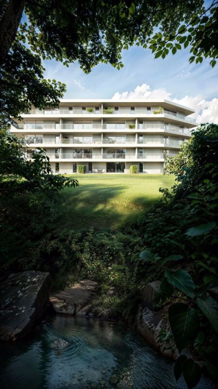Nyon, Residenz Arboris - Studio 2. Etage mit Terrasse - Bild 8