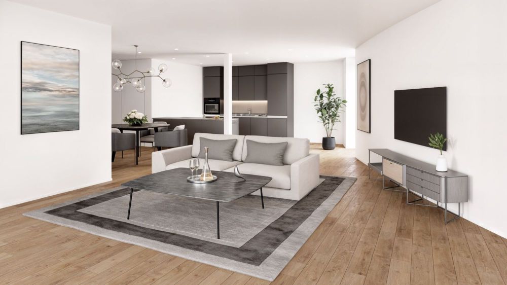 Elegante 3.5 Zimmer-Terrassenwohnung mit Traumaussicht (A3) - Bild 1