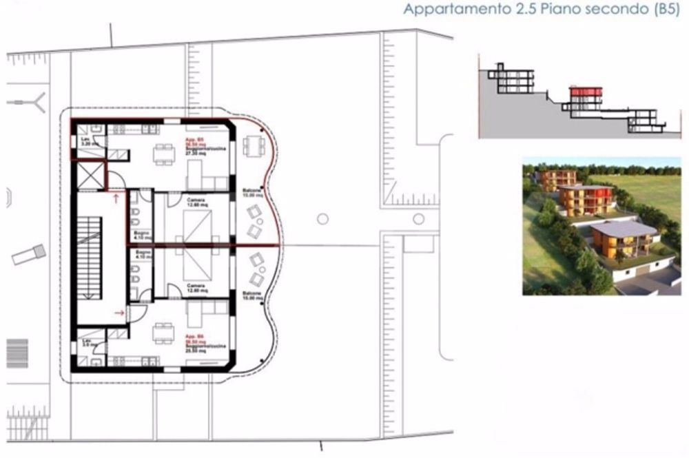 2.5 Room apartment - Bild 6