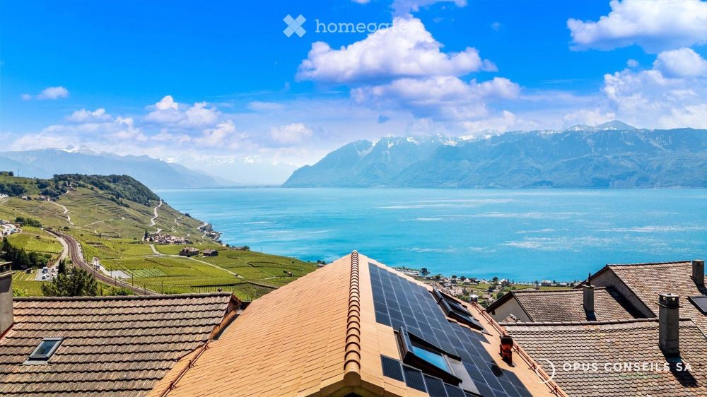 Prächtige 3.5-Zimmer-Neuwohnung mit Panoramablick in Grandvaux - Bild 1