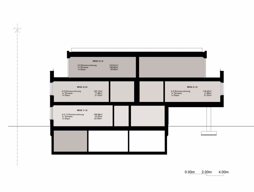 Neubau 4-Familienhaus mit Gartenwohnung und Attika - Bild 13