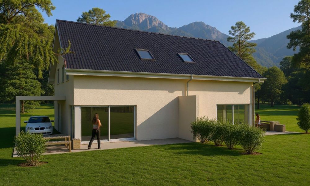 Neubau 6.5 Zimmer Doppeleinfamilienhaus - Bild 1
