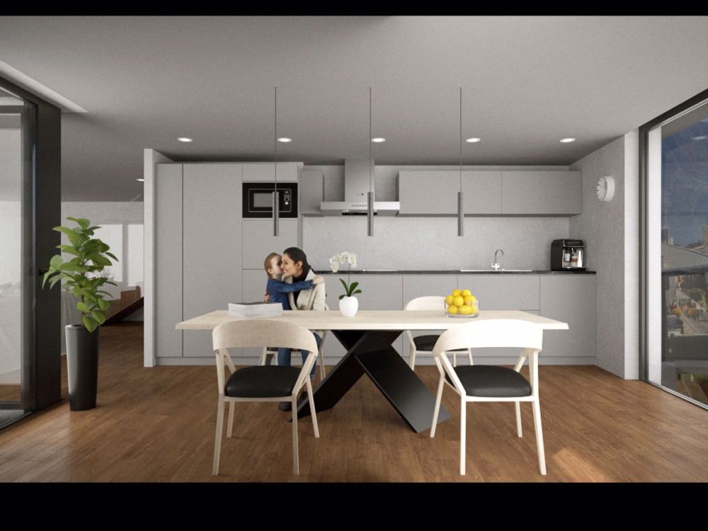 Neue moderne 2.5-Zimmer-Wohnung in Massagno - Bild 3