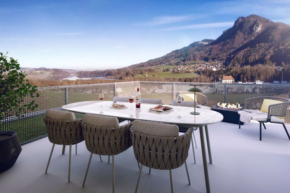 Attique d'exception de 5,5 pièces avec vue imprenable sur le lac de la Gruyère - Bild 2