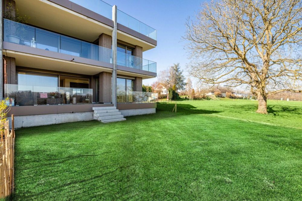 Modernes Wohnen: Hochwertige 4.5-Zimmer Neubau Gartenwohnung in Minergie zertifizierten Mehrfamilienhaus - Bild 1