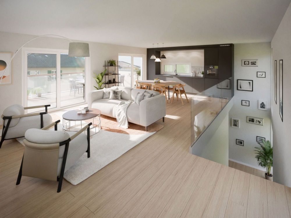 Attique en duplex au centre d'Yverdon - Bild 2