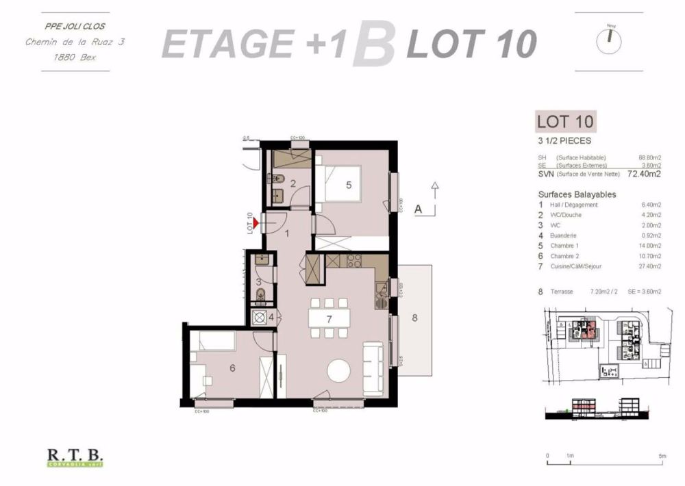 Apartment for sale, Chemin de la Ruaz 3, in Bex, Switzerland - Bild 7