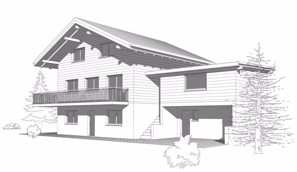 Neubau Duplex-Zweitwohnung im Eggetli - Bild 3