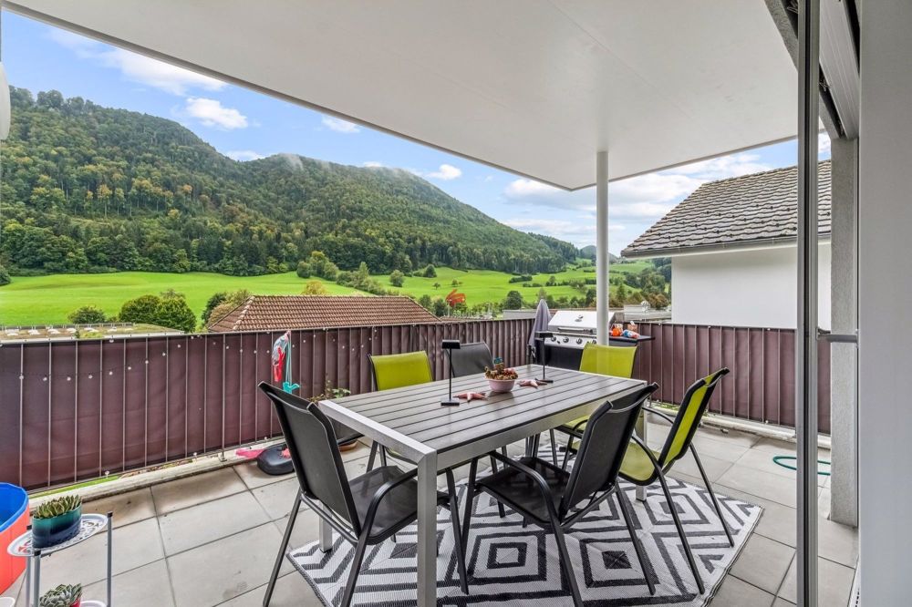 Modernes, helles Bijoux in familiärer Atmosphäre - Terrasse (möbliert)