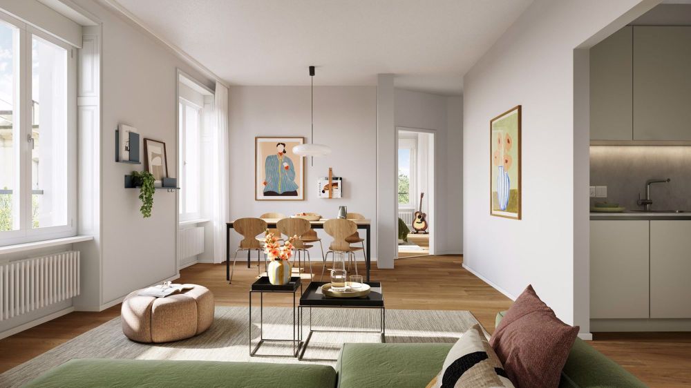 3.0 Zimmerwohnung in Basel - Bild 1