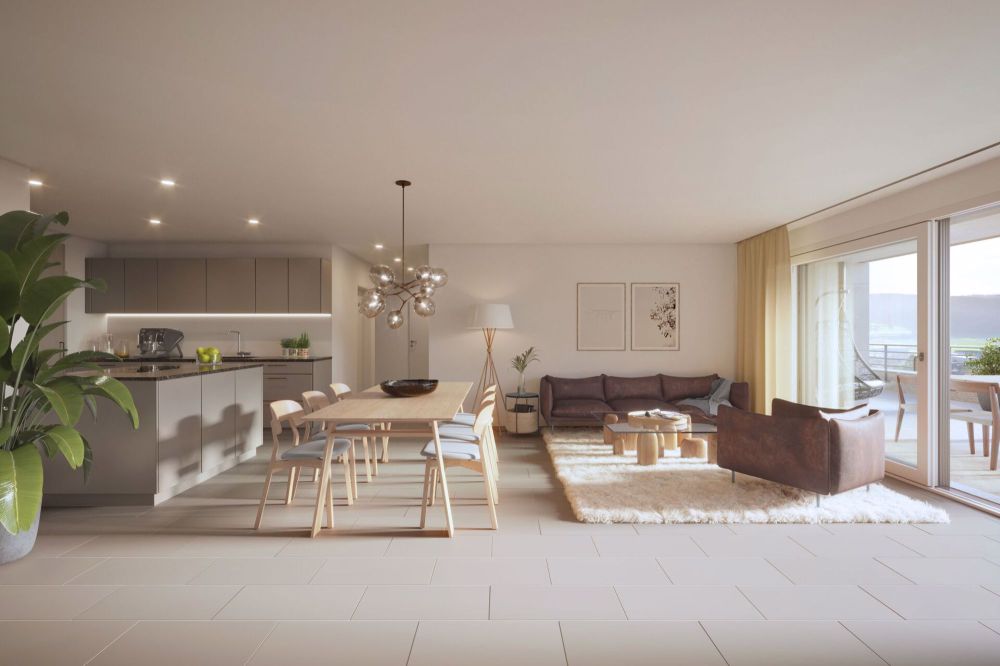 Exklusive Terrassenwohnung mit Weitblick – Neubauprojekt Schönebueche - Bild 2