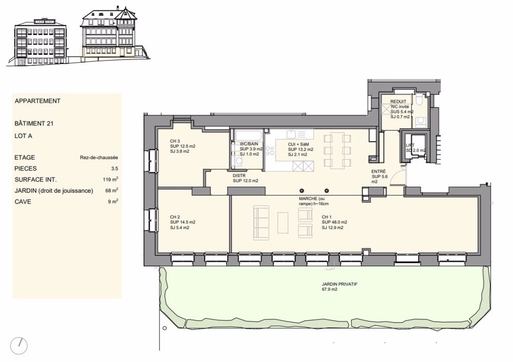 Sublimes Appartements-Lofts inondés de lumière - Bild 11