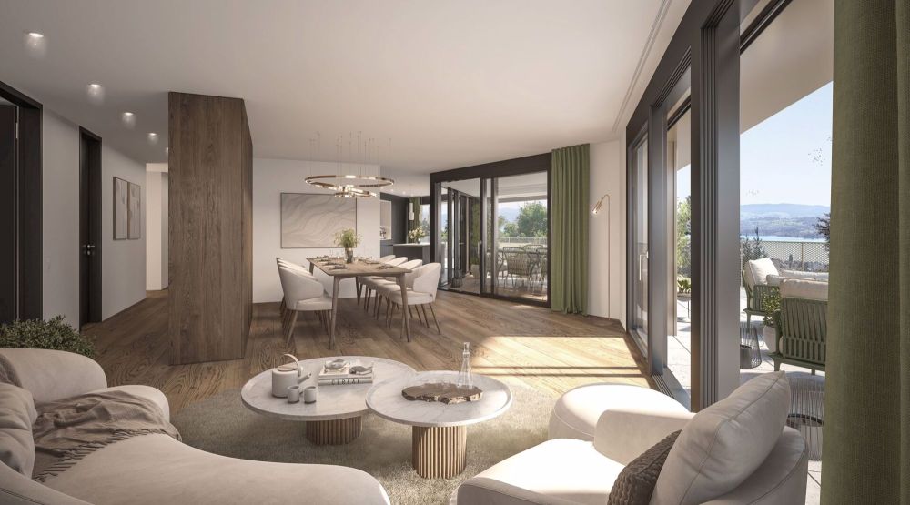 Neubauprojekt Buchenpark: 4.5-Zimmer-Wohnung mit Seesicht! - Bild 4