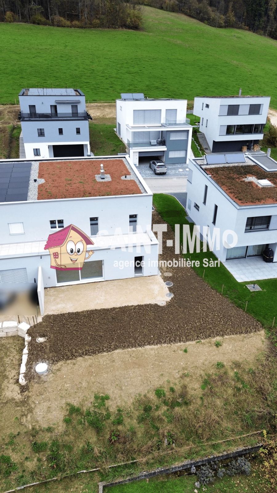 Villa mitoyenne Minergie de 5.5 pièces (158 m2) avec grande terrasse, jardin et garage à Cortébert - Bild 4