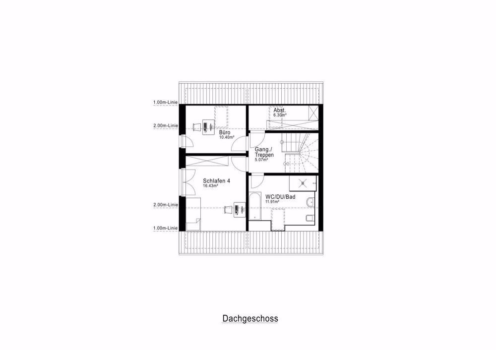 Neues 6.5-Zimmer Doppeleinfamilienhaus - DG Haus West