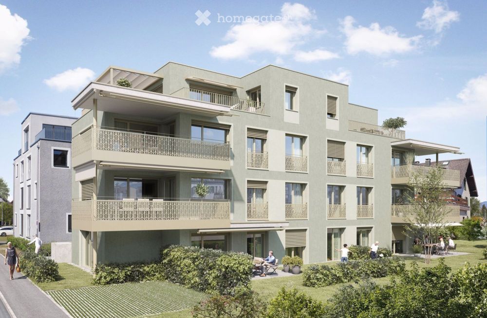Attika-Maisonettewohnung in Lachen SZ - Bild 1