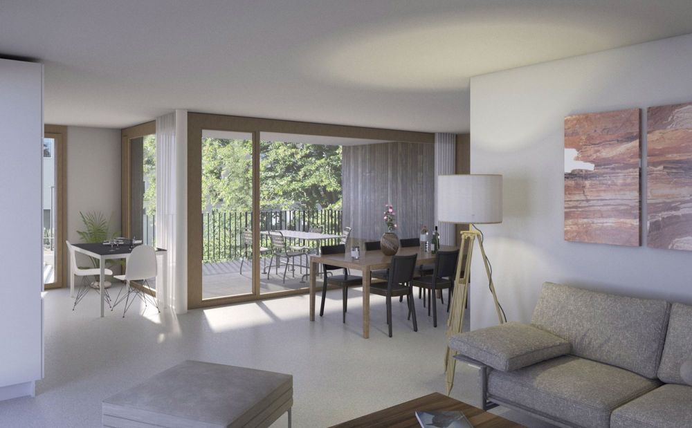 Moderne 4,5-Zimmer-Wohnung in Neubauprojekt in Oberwil - Bild 1
