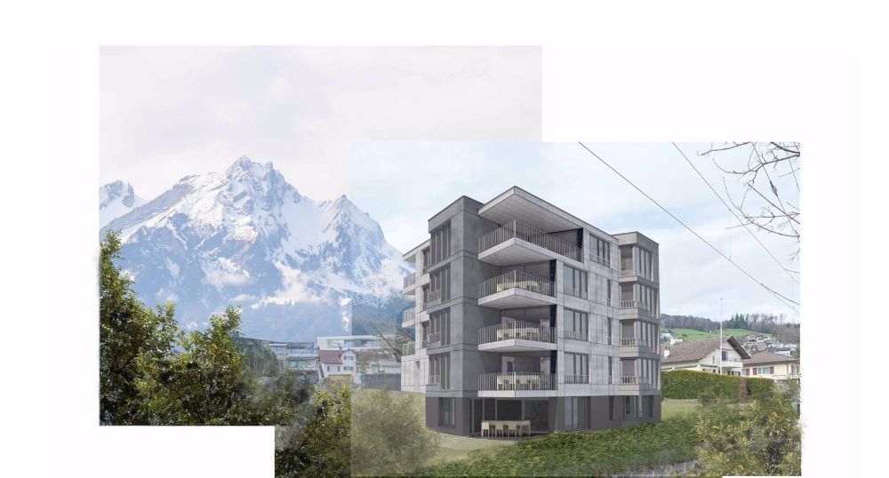 Exclusive 3.5-Zimmerwohnung im 1. OG mit Blick auf den Pilatus - Bild 2
