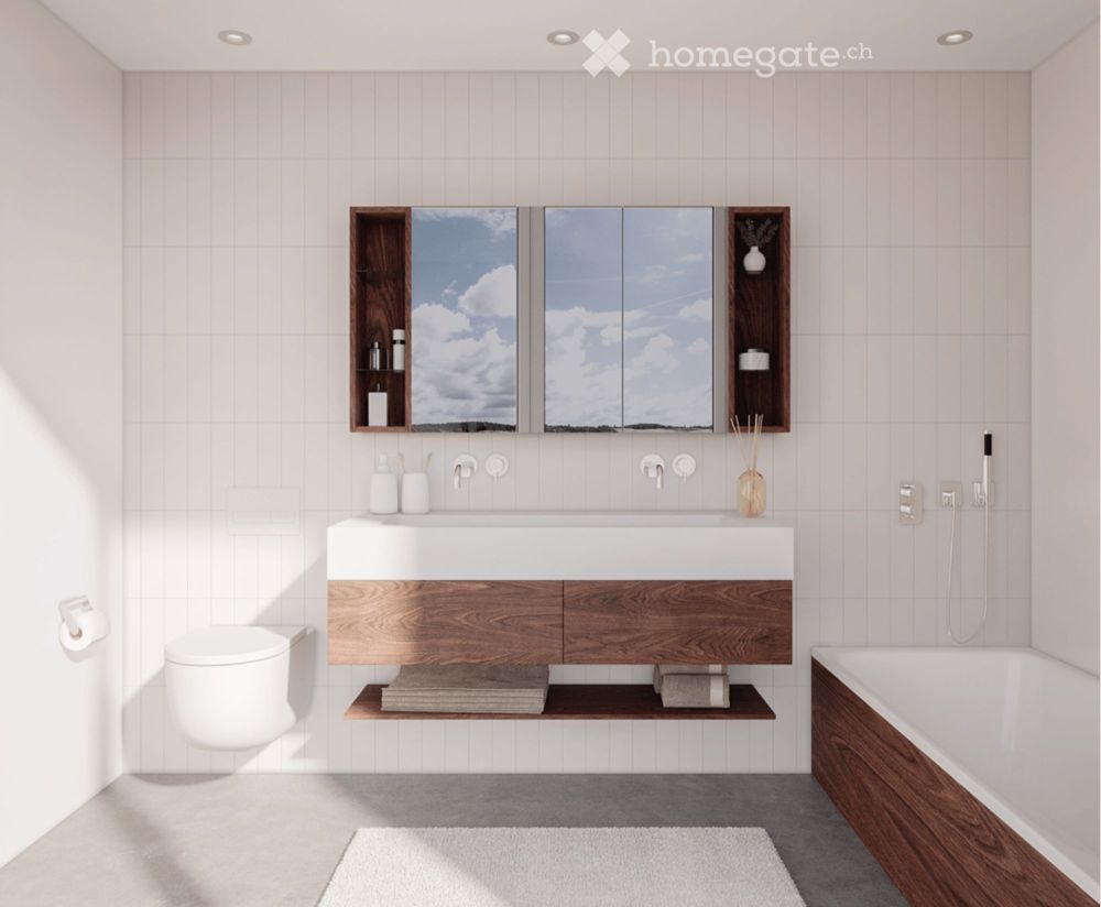 Exklusive 5.5-Zimmer-Doppelhaushälfte mit Weitblick in Berikon - Bild 5