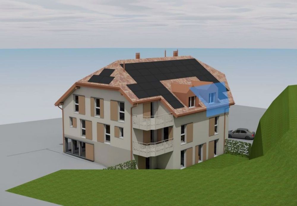 PROJET NEUF : Appartement de 3.5 pièces aux combles - Bild 2