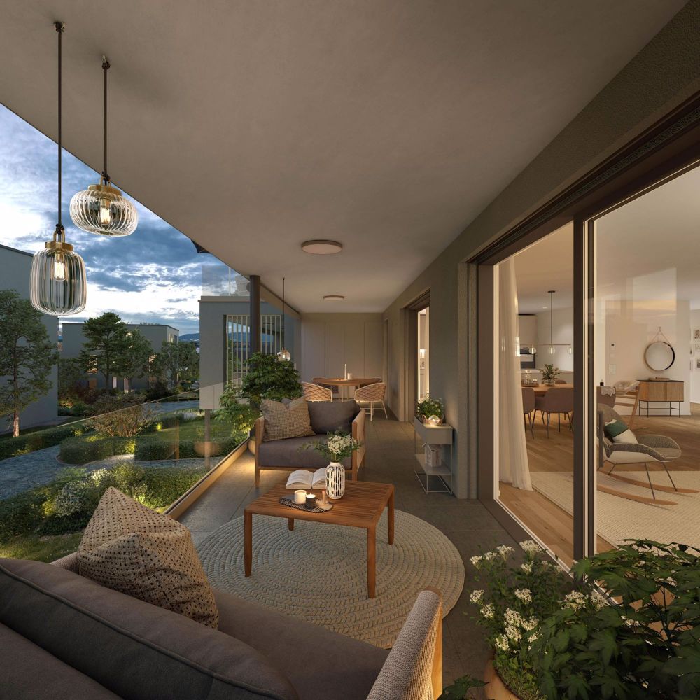 Attikawohnung in der Überbauung "Seewärts" in Güttingen - Bild 1