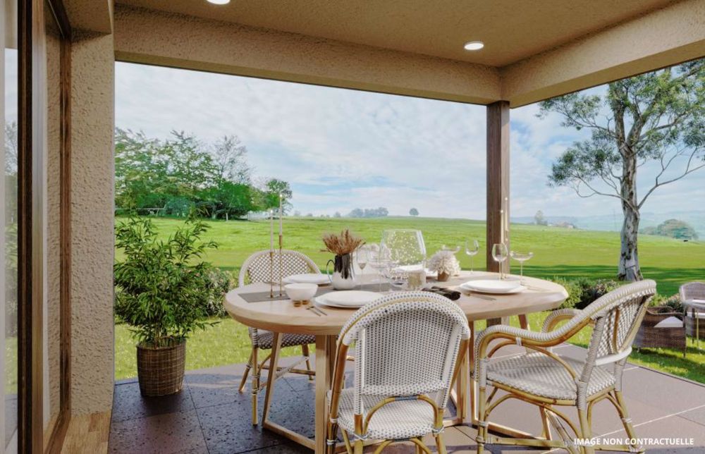 SITUE A 5 KMS DE ROMONT (FR) - APPARTEMENT TRAVERSANT DE 4,5 PCES AU REZ AVEC JARDIN 278 M2, VUE SPLENDIDE - Bild 2