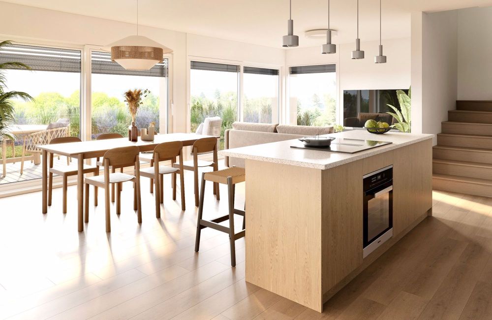 Villa contemporaine de 159 m2 util., 6,5pcs et 3 places de parc inclus. Lot D - Bild 6