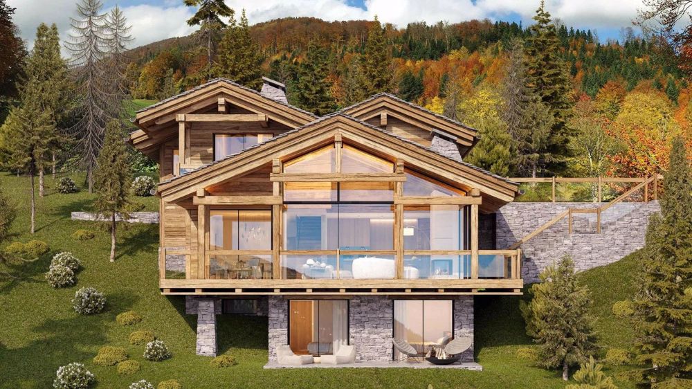 Projekt für ein Chalet mit Panoramablick - Bild 5