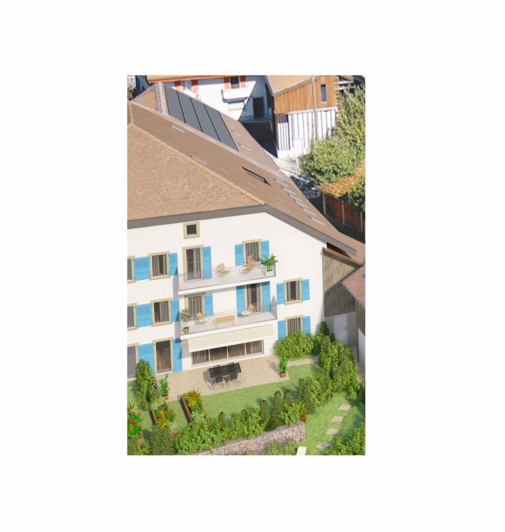 Le chantier a démarré : duplex de 5.5 pièces avec balcons | dreamo.ch - Bild 1