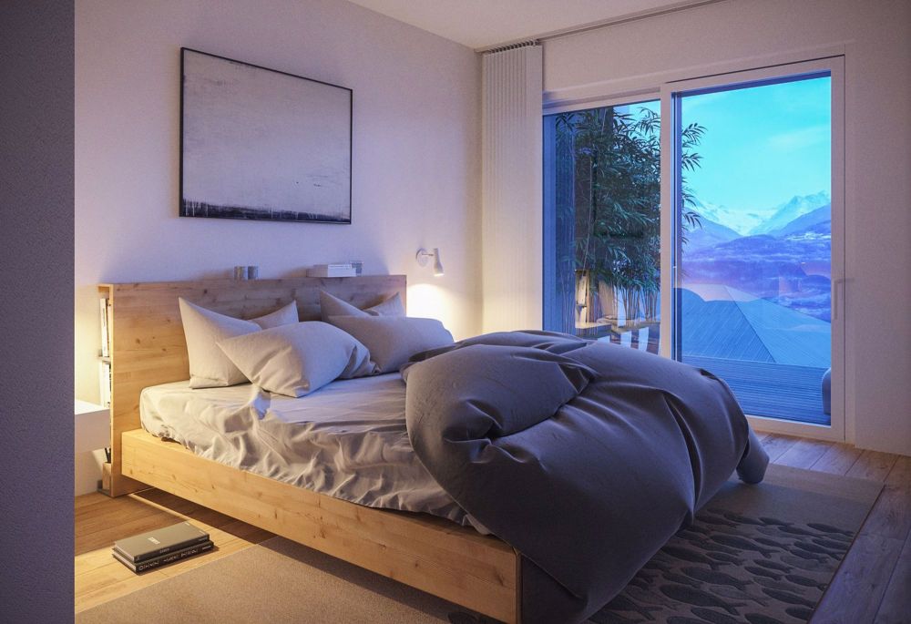 Neue PPE in Savièse - 2.5-Zimmer-Wohnung neu und von hohem Standard mit Aussicht - Bild 8