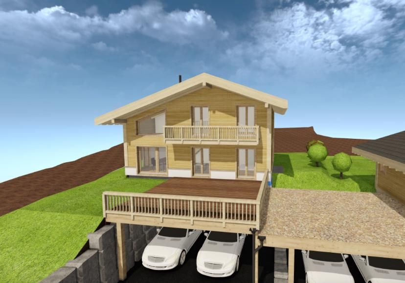 Chalet à vendre Fortunau Ayent - Maison, 5.5 pièces, 163.00 m2