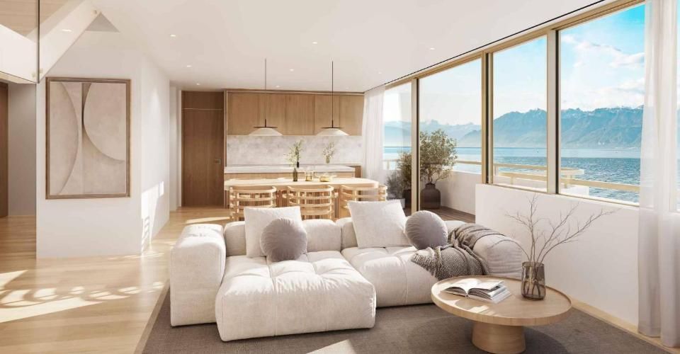 Résidence "Les Voiles" - Une adresse exclusive | Lot 3 - Appartement 4.5 pièces - image - 2