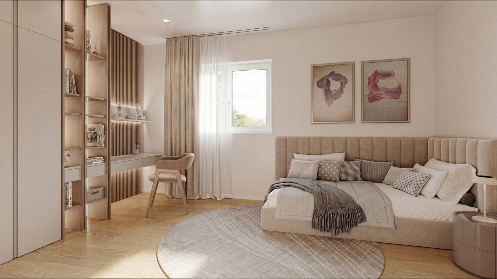 Attique d'exception de 5,5 pièces, 170 m² habitables, terrasse de 90 m² et vue imprenable sur Vouvry -  Bild 6