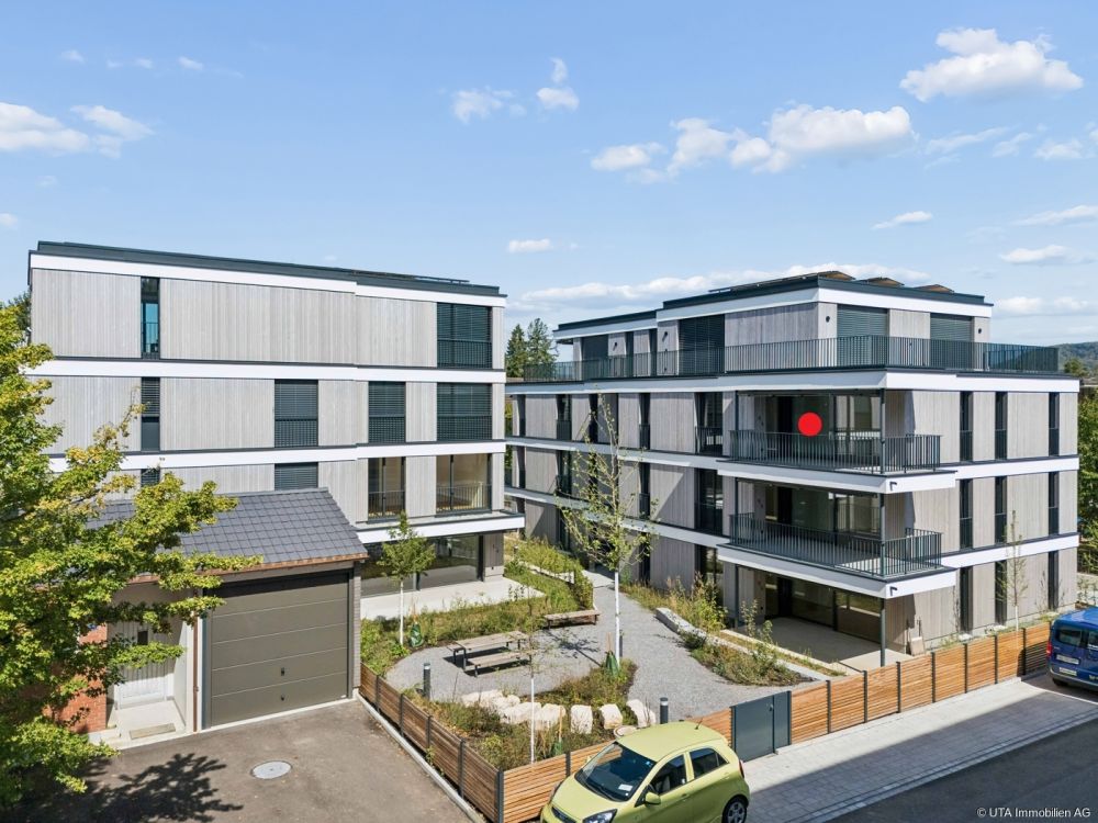 Hochwertige 4-Zimmer-Neubauwohnung mit grosser Terrasse - Aussenansicht