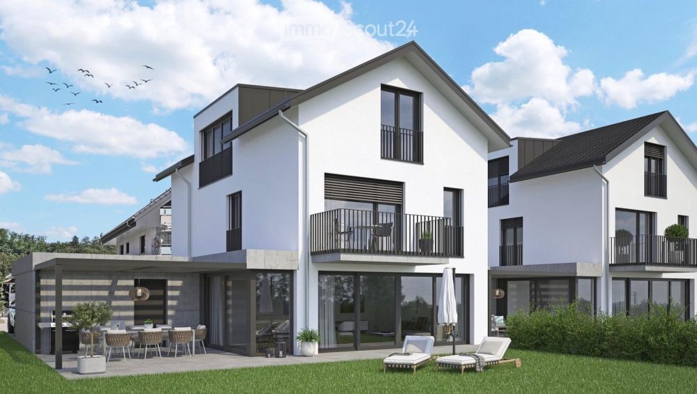 2 Neubau-Einfamilienhäuser mit Aussicht an einmaliger Lage in Thierachern – Bezug 2028 -  Bild 1
