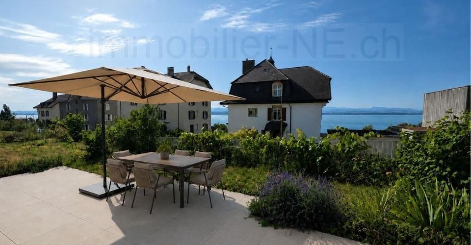 Superbe appartement moderne de 4,5 pièces avec grande terrasse, vue lac et Alpes - Appartement 4.5 pièces - image - 1