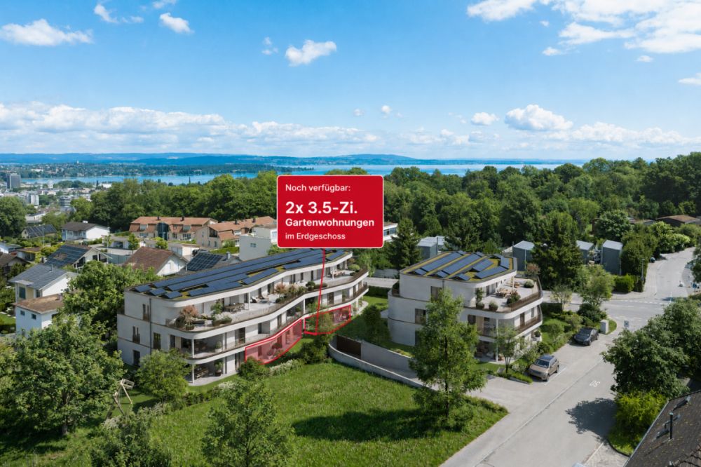 Baustart erfolgt - letzte zwei 3.5-Zi. Gartenwohnungen im Neubau "Linéa" in Kreuzlingen -  Bild 2