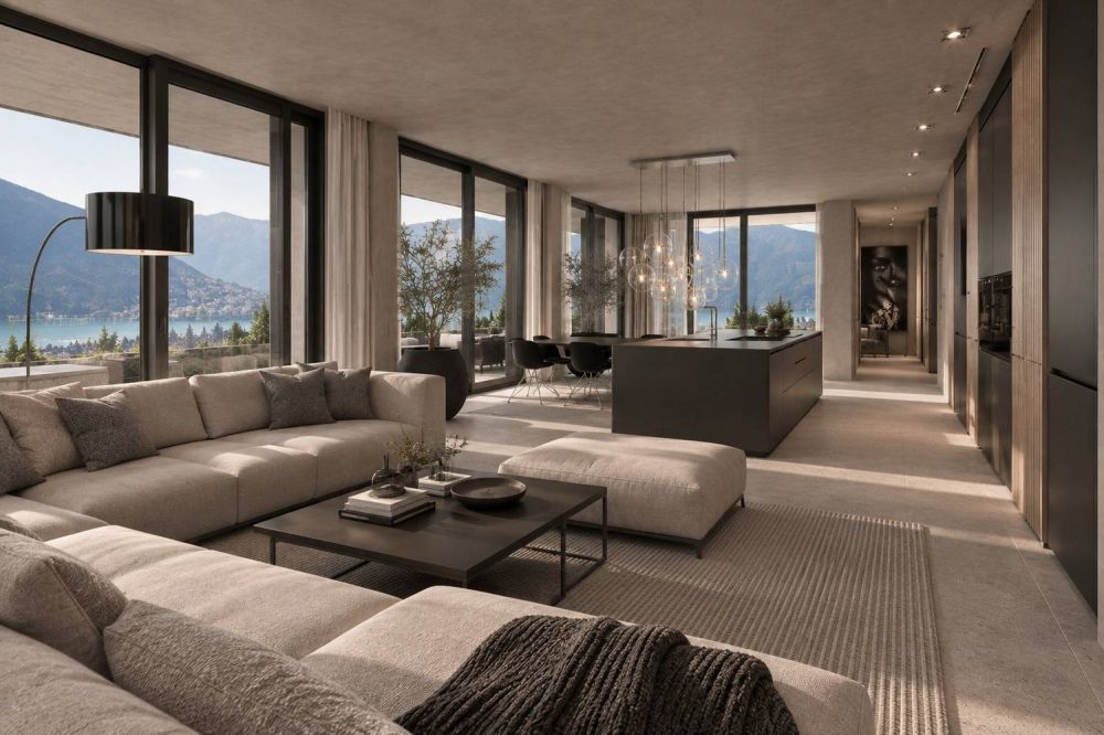 Residenza La Piana – Melide | Eleganza contemporanea con vista lago -  Bild 3
