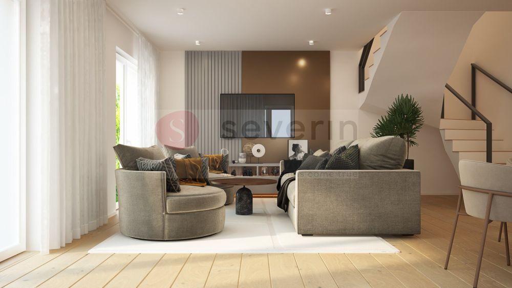 LETZTES 5.5 ZI- DOPPELEINFAMILIENHAUS-BEZUG JUNI 2027, 144m2-INKL TGPP - WOHNBEREICH