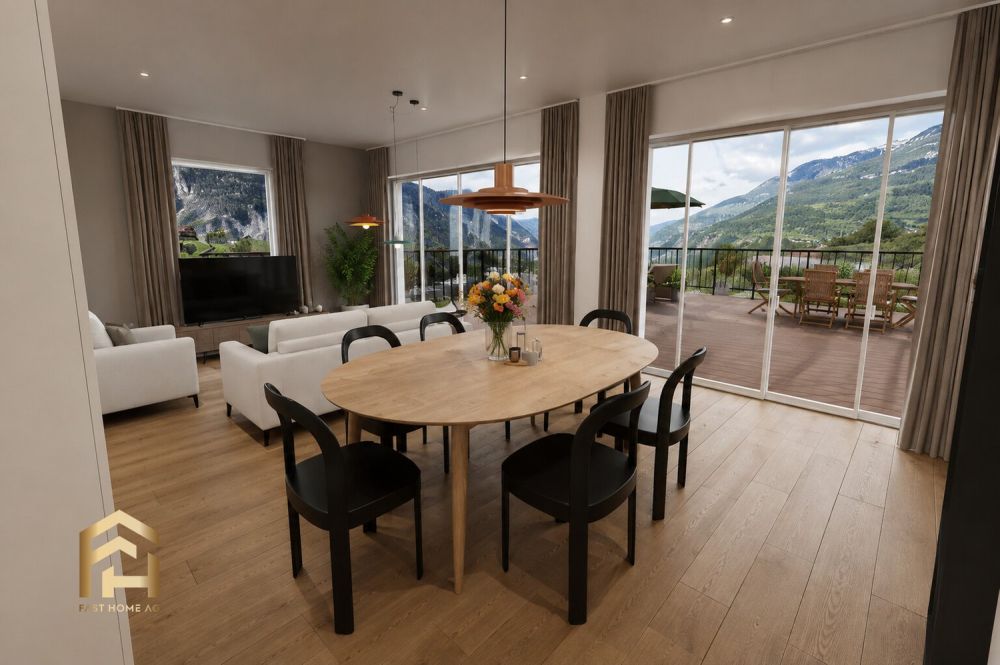 MFH Imbach 3.5 Attikawohnung Süd mit grosszügiger Terrasse -  Bild 1