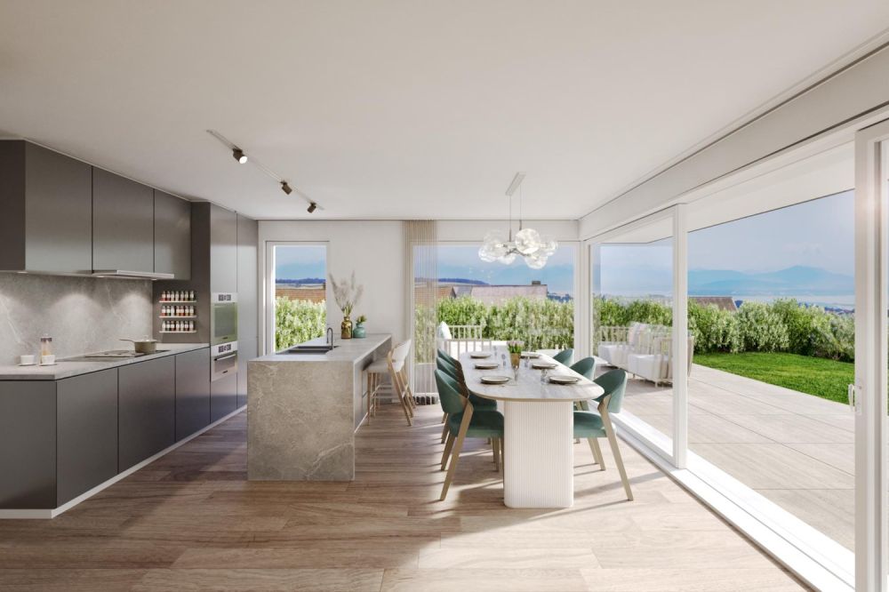 Prochainement à Le Vaud belle promotion de deux villas mitoyennes - Bild 5