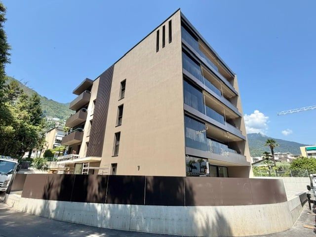 Verkauf in Minusio - 3.5-Zimmer-Wohnung im Erdgeschoss in neuer Residenz -  Bild 1