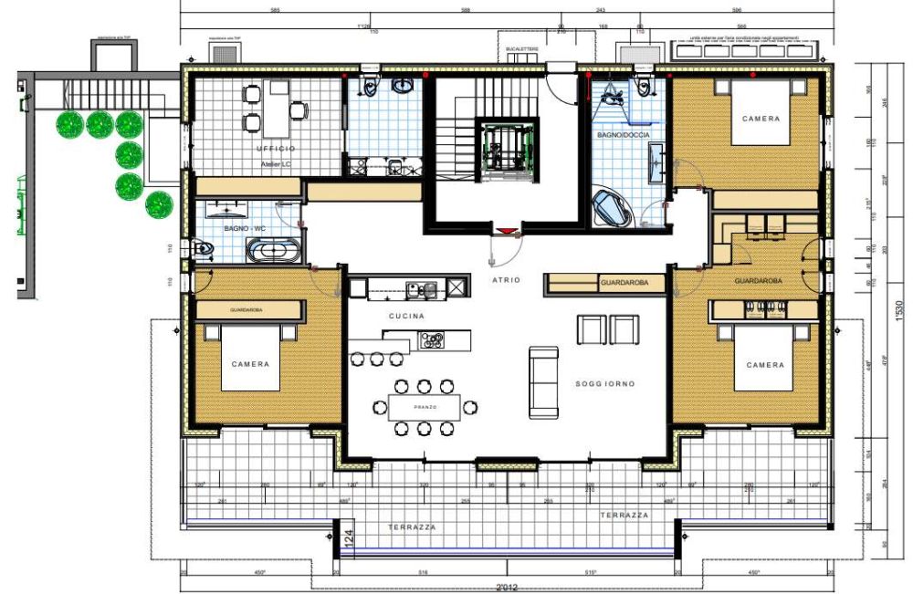 Vendesi appartamento Piano Terra, 7 locali con giardino privato - Bild 3