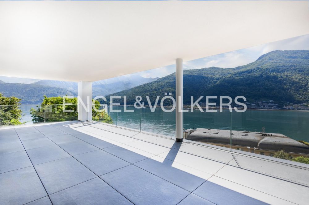 Prestigeobjekt mit Seeblick in Vico Morcote -  Bild 1