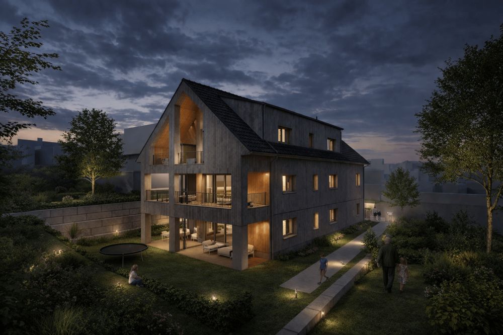 Neubauprojekt «Im Weiher» - Flussaue -  Bild 2