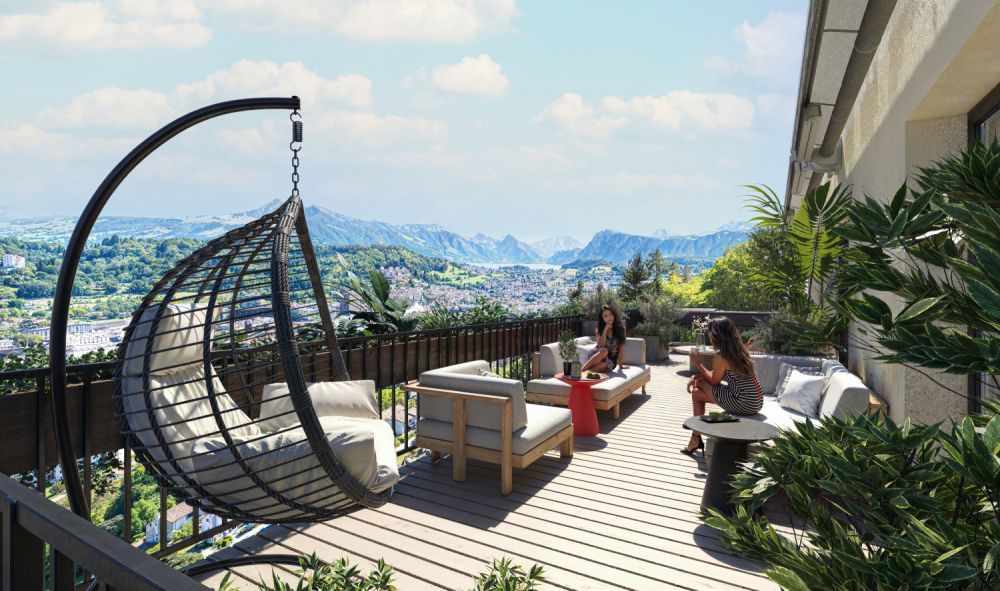 3.5-Zimmer-Attikawohnung mit 74 m² Terrassen und Seesicht – exklusive Privatsphäre in Kriens -  Bild 2
