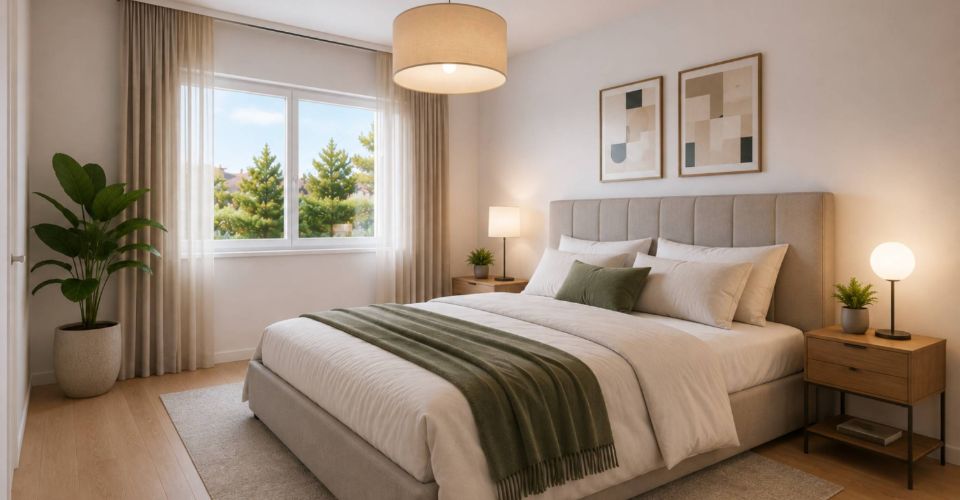 Denges - Rez-de-jardin de 3.5 pièces - 88 m² avec terrasse de 12 m² et jardin de 28 m² - Appartement 3.5 pièces - image - 4