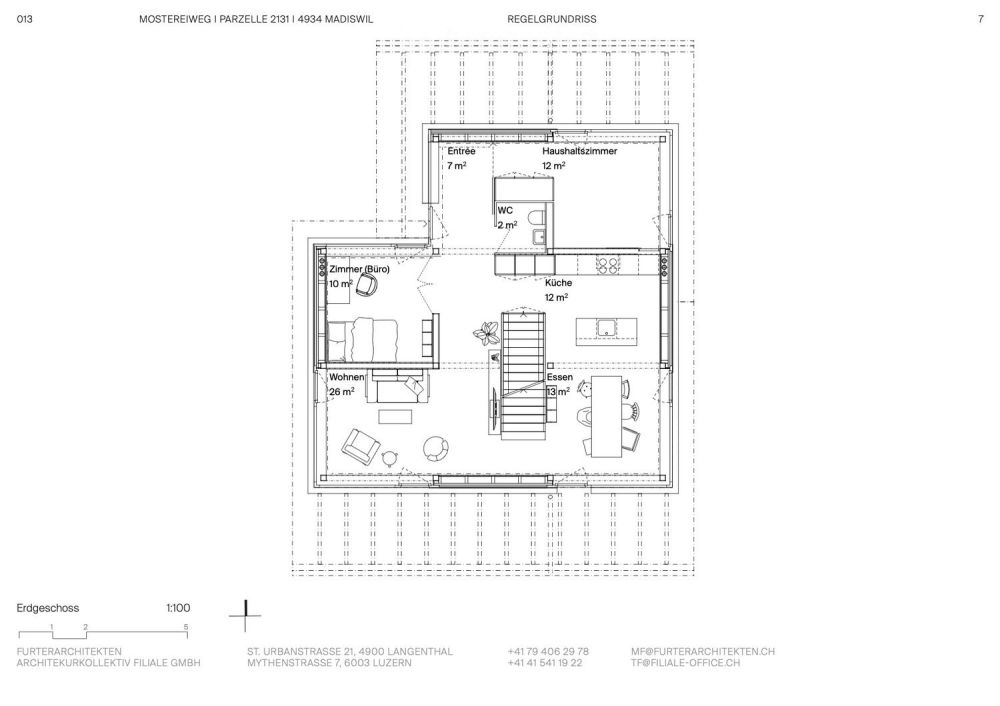 Fünf grosszügige Einfamilienhäuser in Madiswil - Bild 3