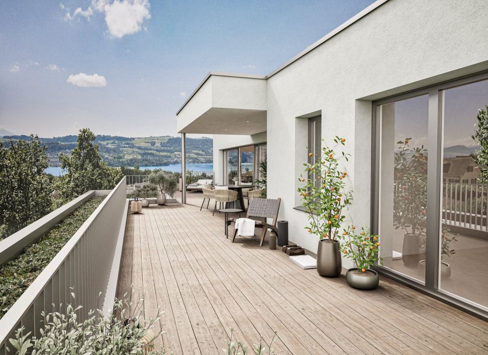 Neubauprojekt Vinea: exklusive Attikawohnung mit Aussicht - Bild 1